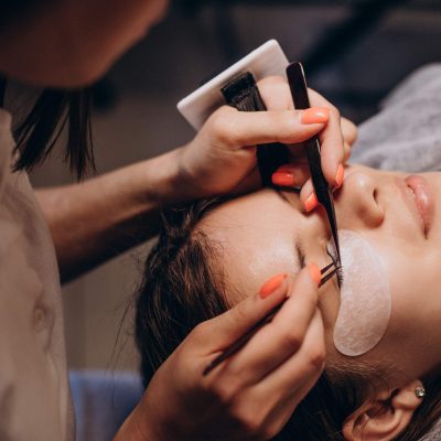 Extensión de pestañas